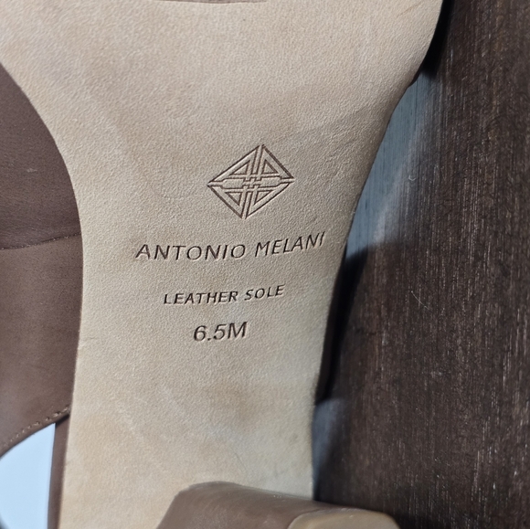 Antonio Melani Brinay Leather Slingback W/Block Heels Women's Size 6.5M - Picture 11 of 12